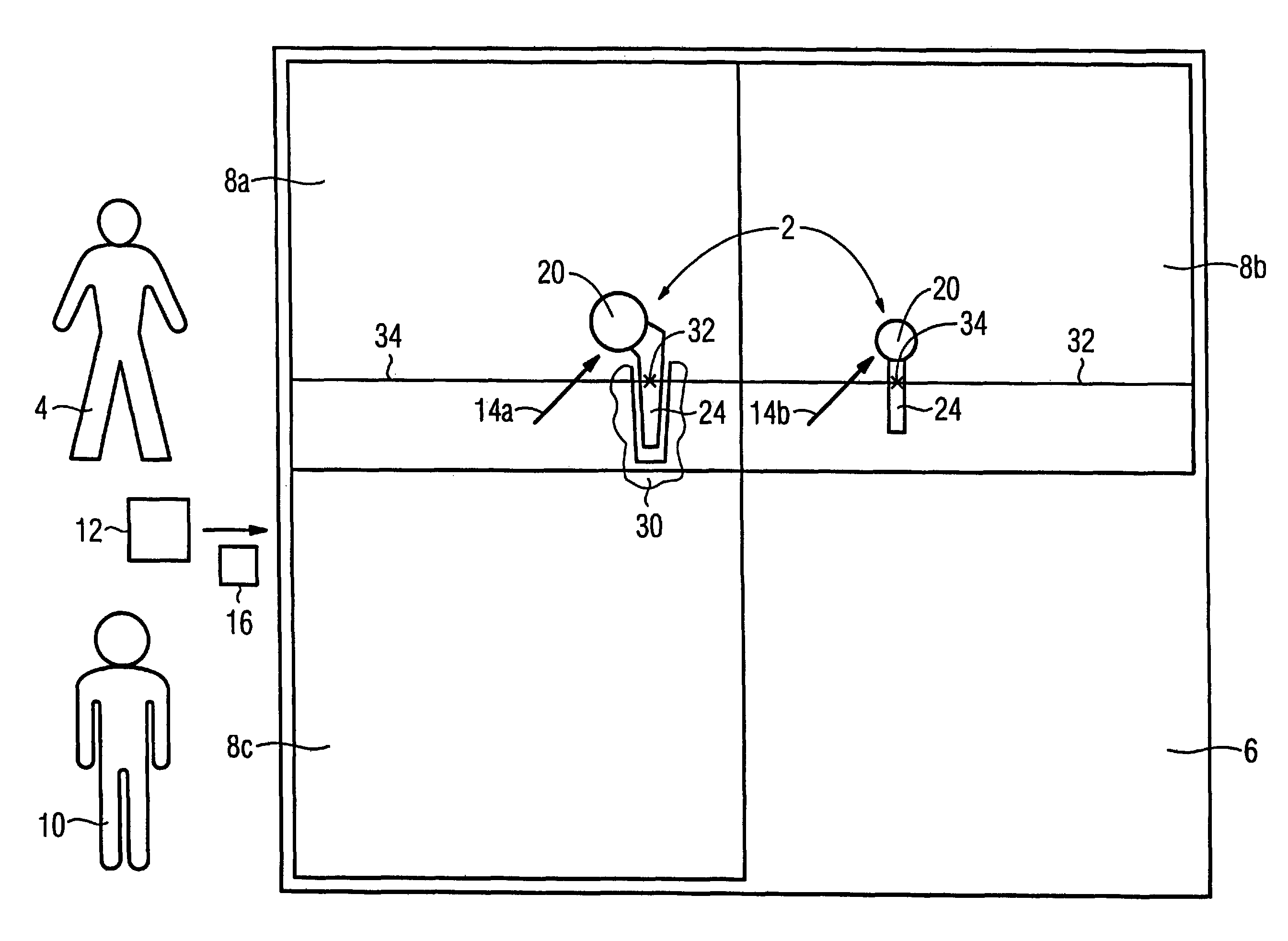 Method for virtual adaptation of an implant to a body part of a patient