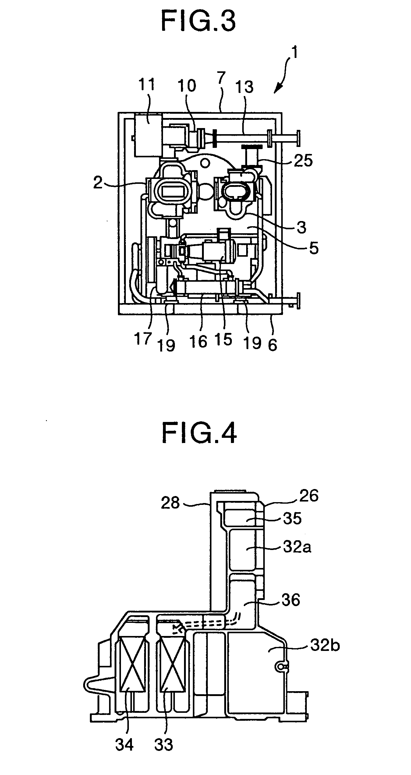 Heat exchanger for air compressor