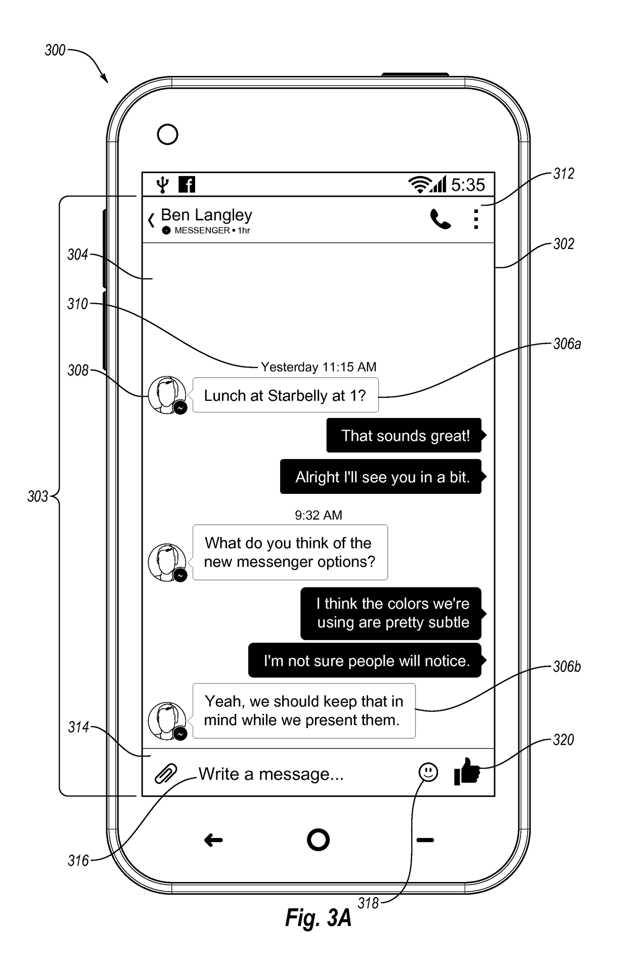 Configurable electronic communication element