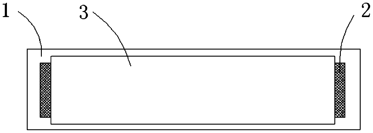 Process for preventing lithium ion battery pole piece from powder shedding during processing