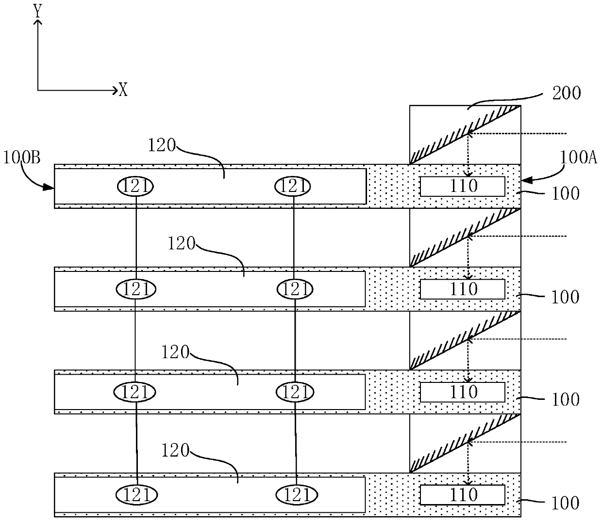 Photoelectric detection unit, photoelectric detection assembly and laser range finding device