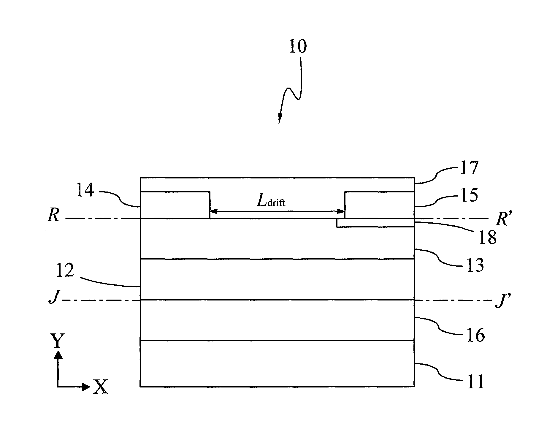 Schottky diode structure and method for fabricating the same