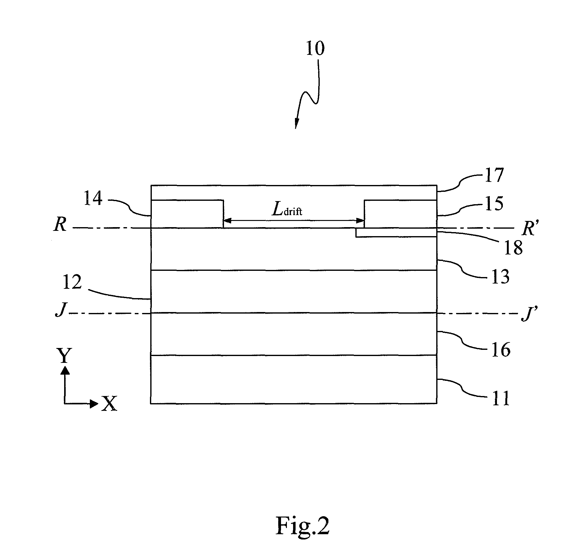 Schottky diode structure and method for fabricating the same