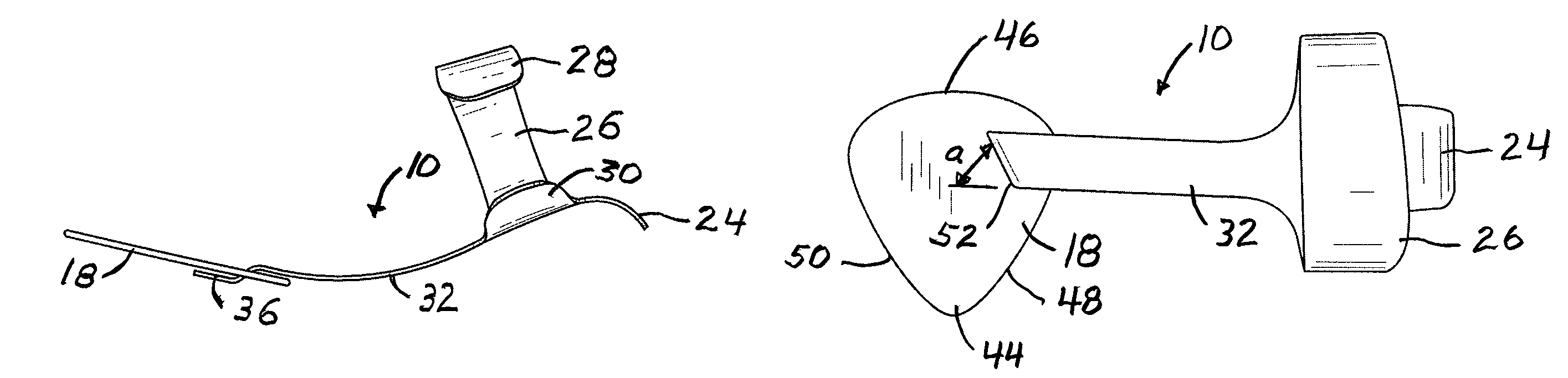 Pick assembly for playing a stringed musical instrument