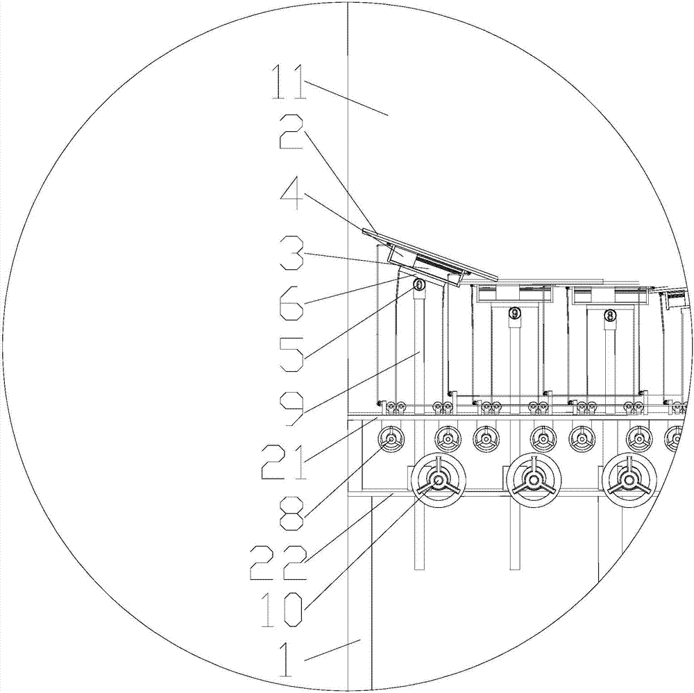 Sliding surface pull-type landslide model test device