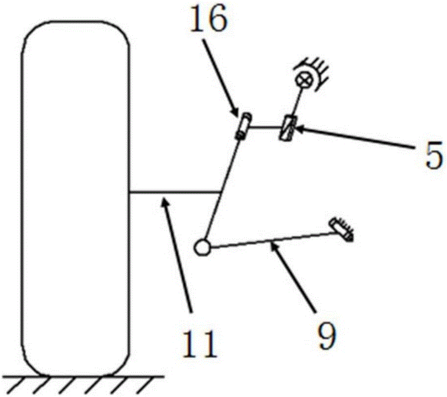 Four-wheel independent steering-by-wire system with steering motor positioned at steering knuckle of Macpherson suspension