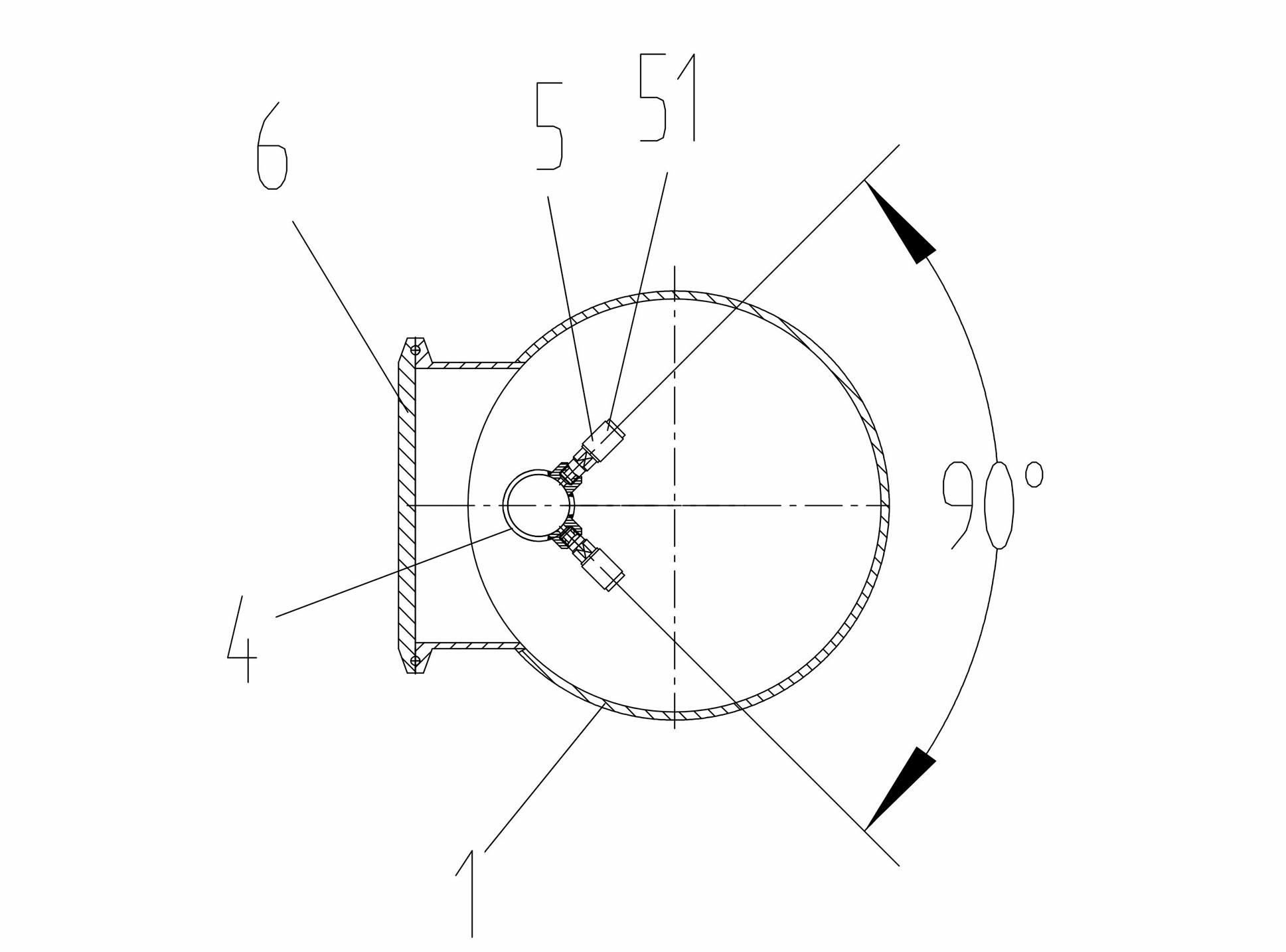 Rubber plug conveying system used between rubber plug cleaning machine and filling and plugging machine