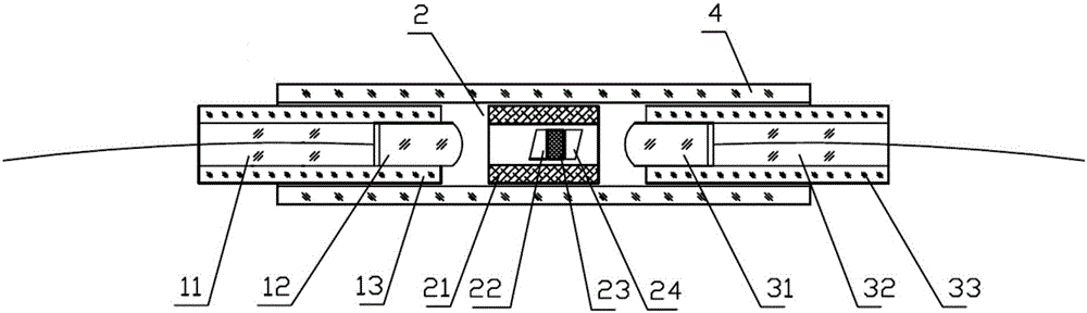 Optical fiber isolator