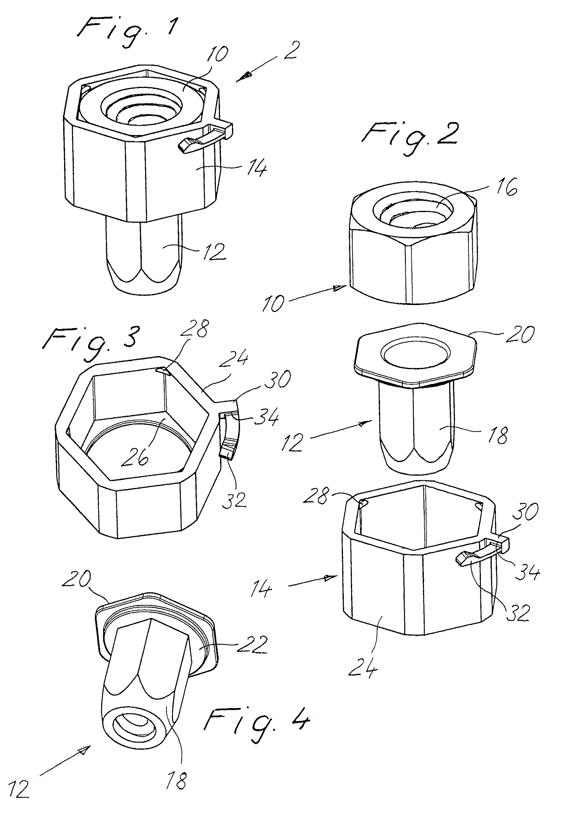 Fastening device with tolerance compensation