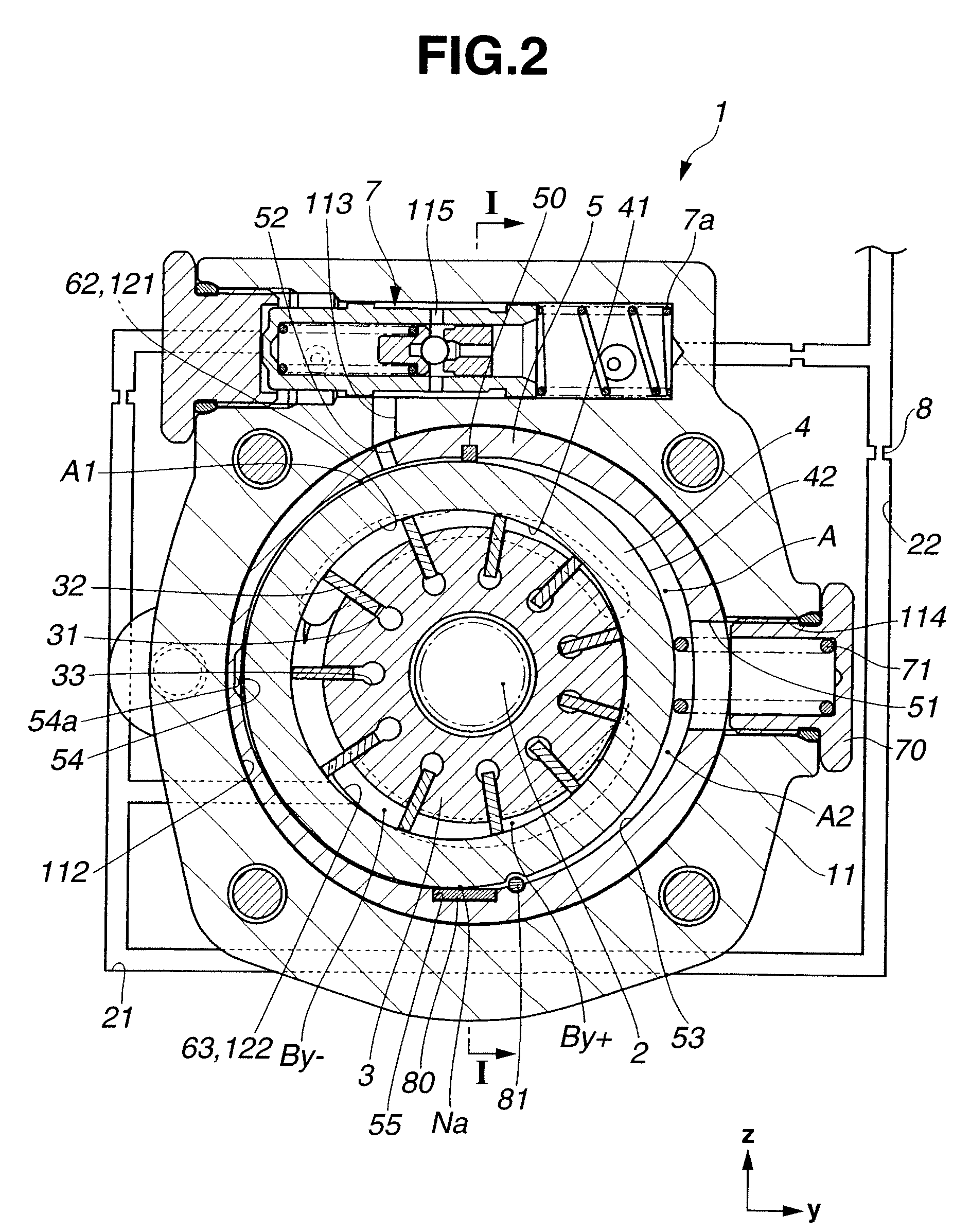 Variable displacement vane pump