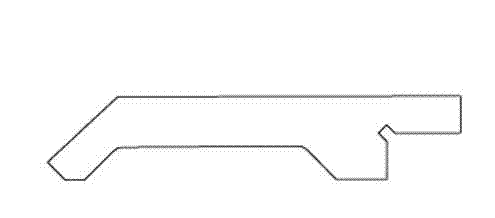 Panel stamping and bending process of control cabinet