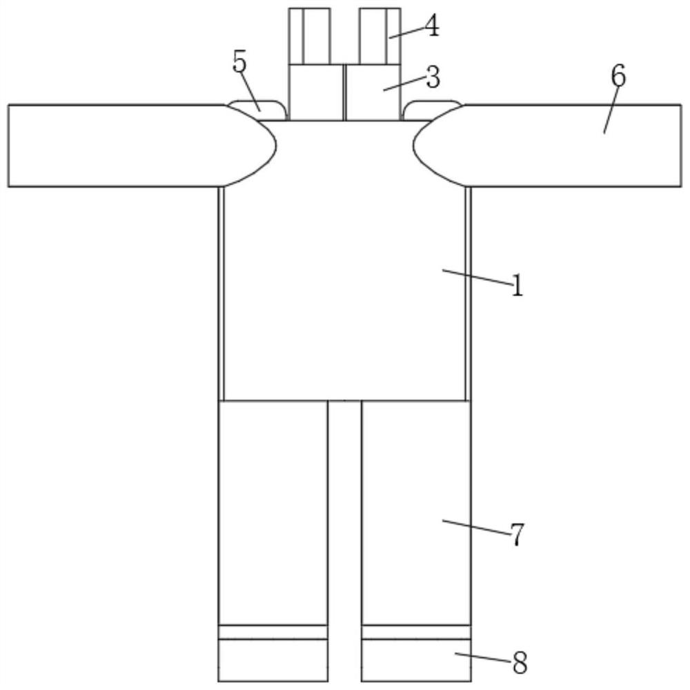 Nursing massage device suitable for neurosurgery