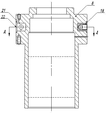 Sealing device for transmission input shafts in vacuum environment and using method of sealing device