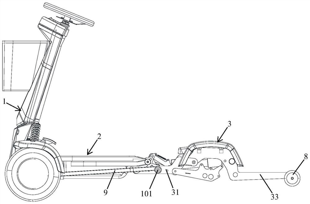 Folding bicycle