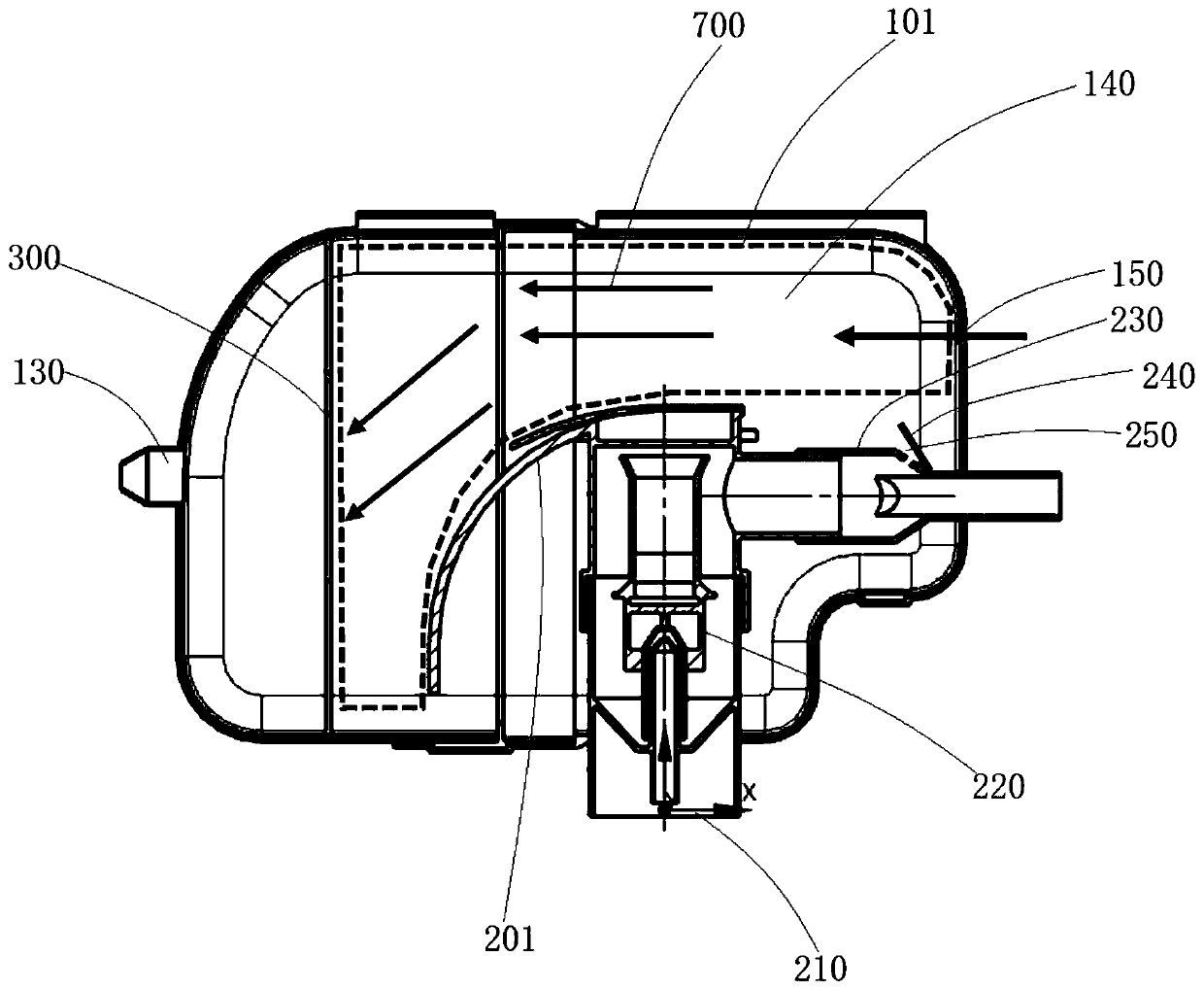 Fog control inhalation device