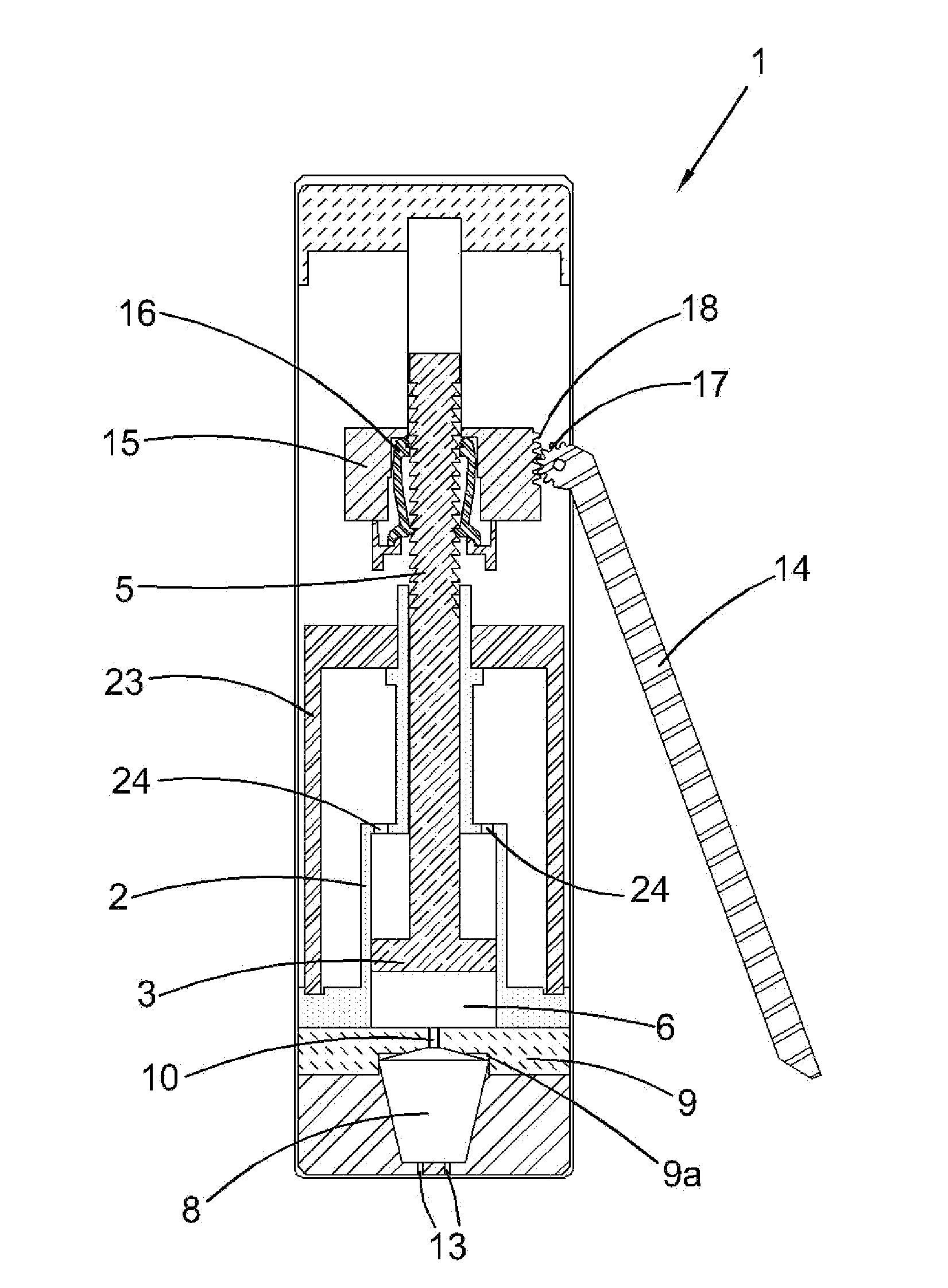 Machine for preparing coffee