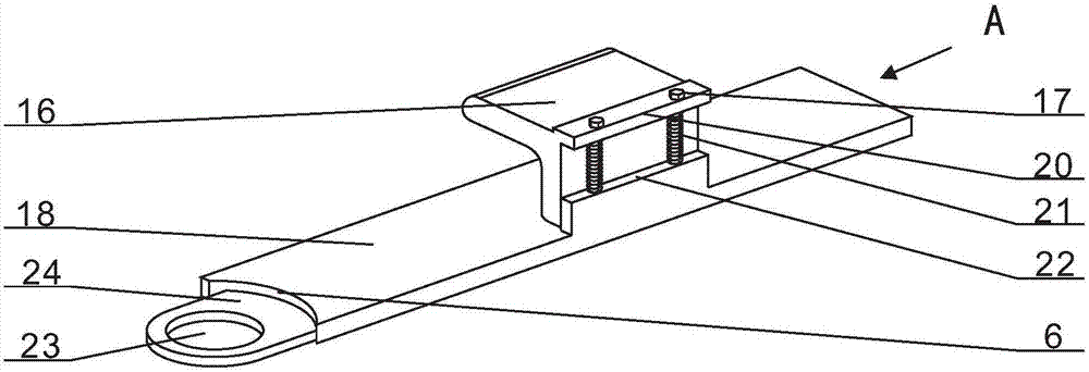 Split training device