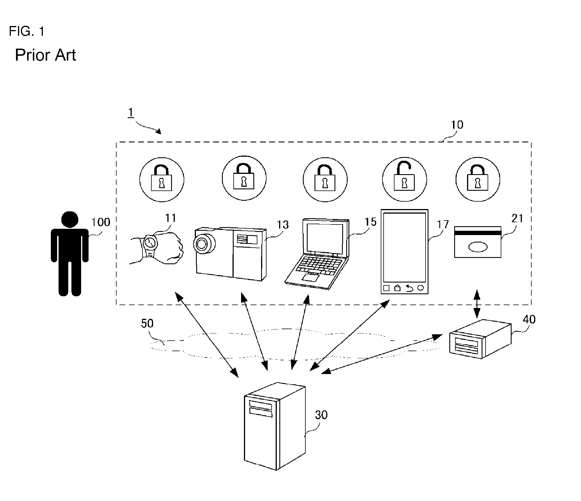 Electronic key system