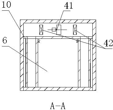 Plastic-wooden composite profile conditioning chamber