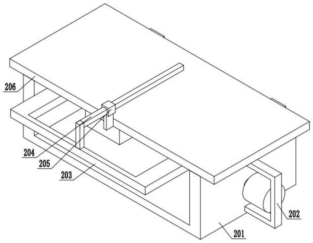 Strip-shaped plate scribing device for mechanical production