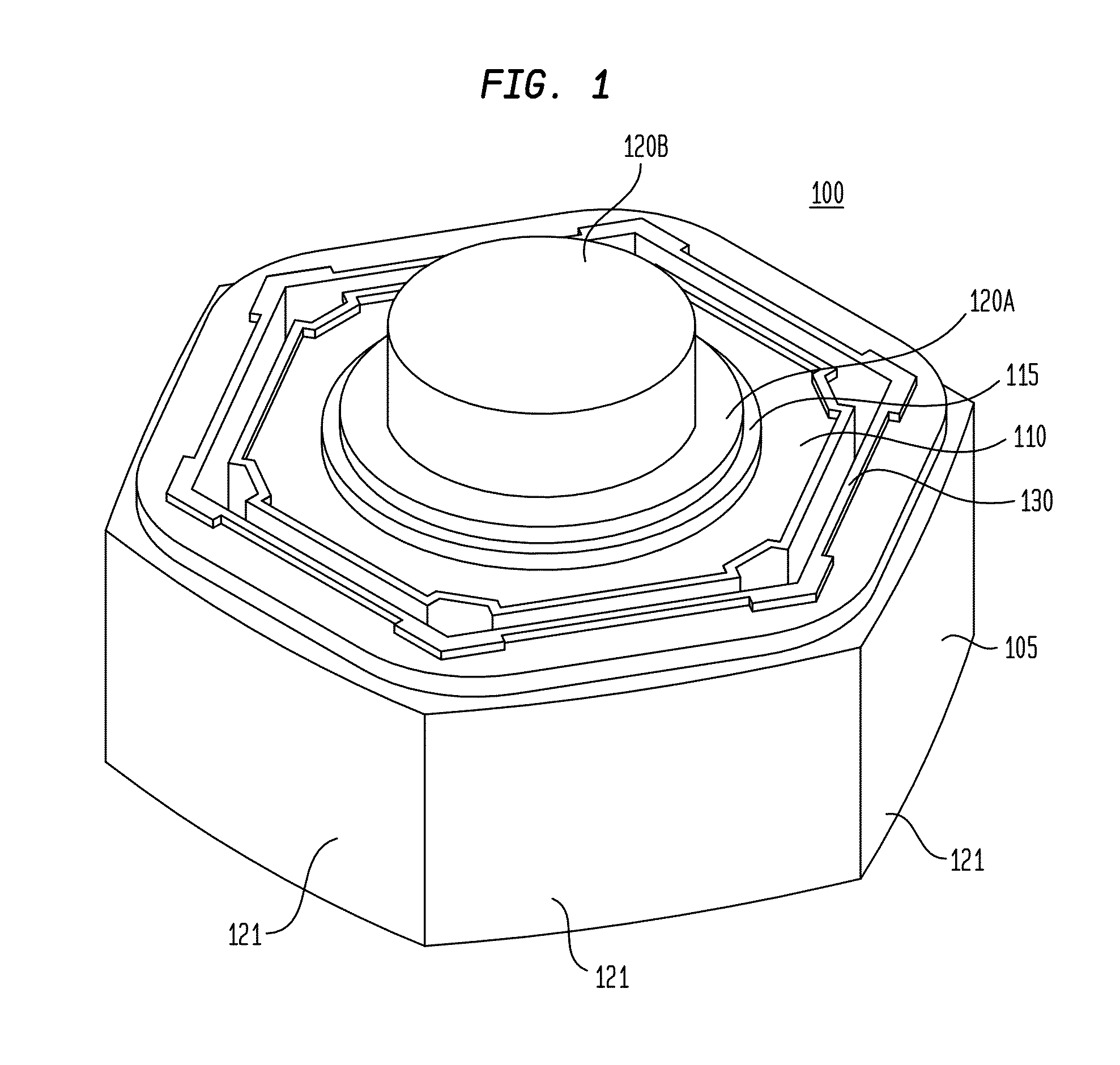 Apparatus with light emitting or absorbing diodes