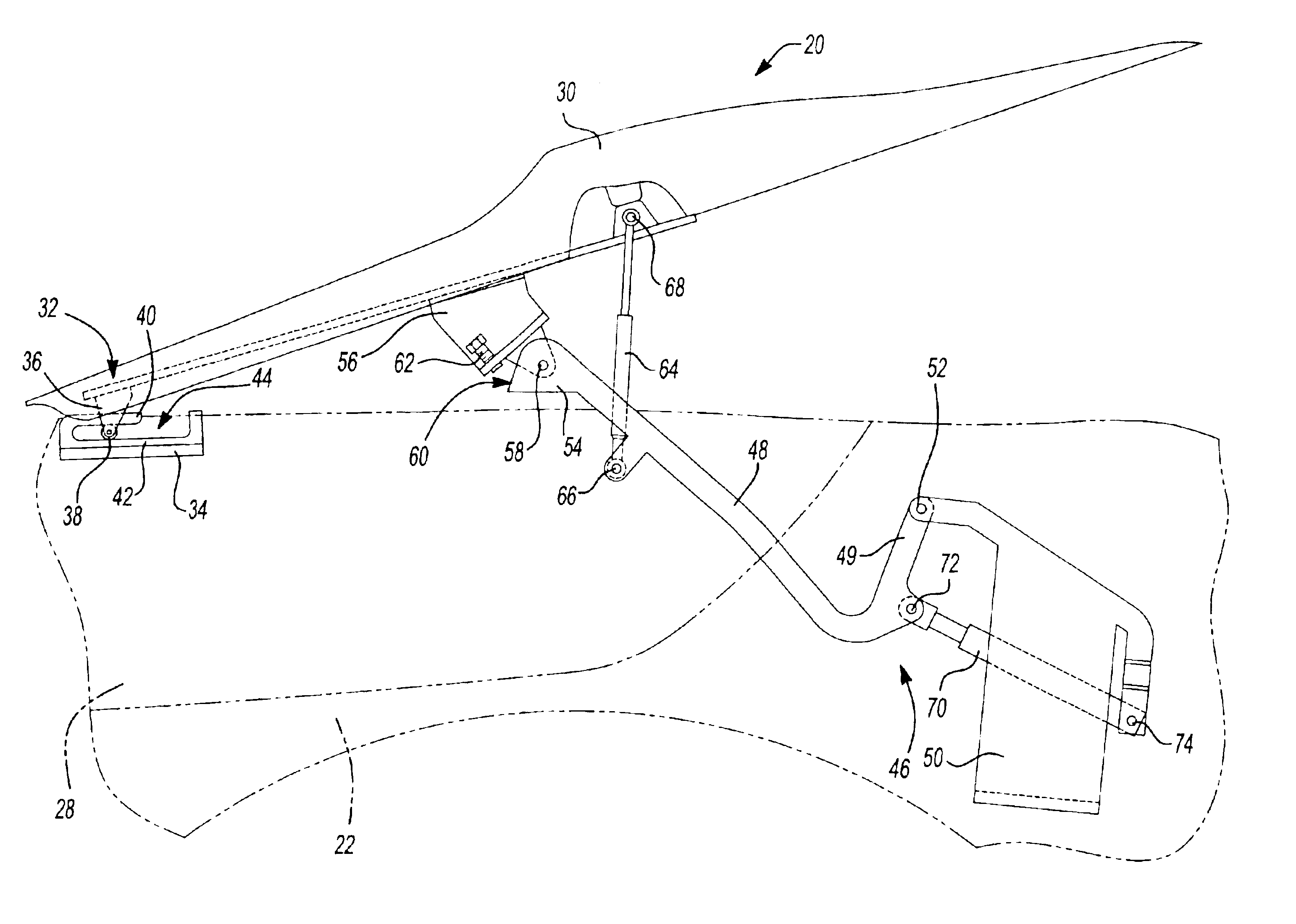 Tonneau panel mechanism