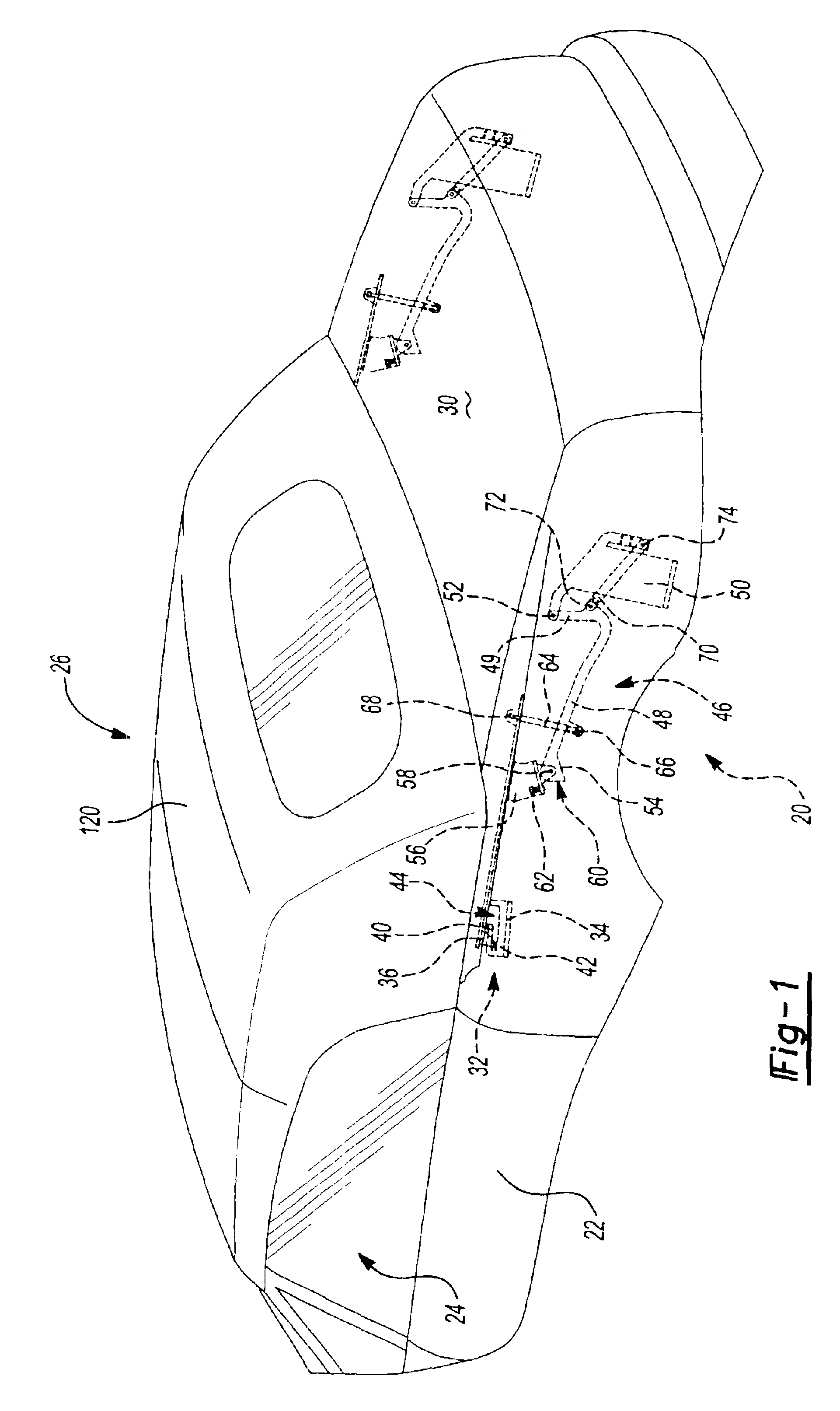 Tonneau panel mechanism