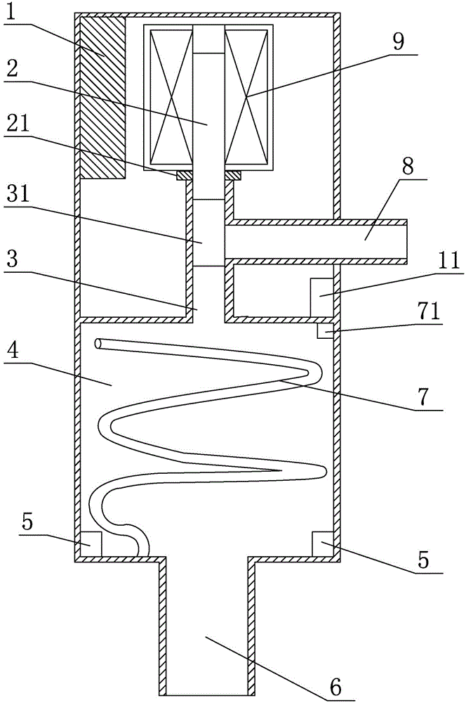 Full-automatic electric heating faucet