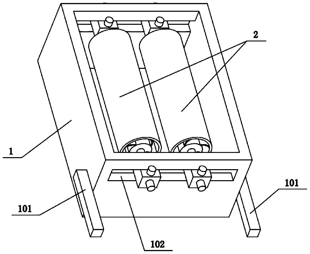 Water-soluble fertilizer as well as processing device and processing method thereof