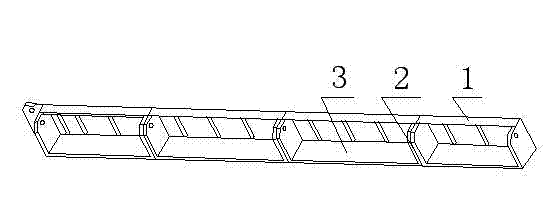 Mold and processing method for free-combination and suction-type building component processing