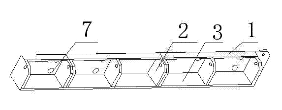 Mold and processing method for free-combination and suction-type building component processing