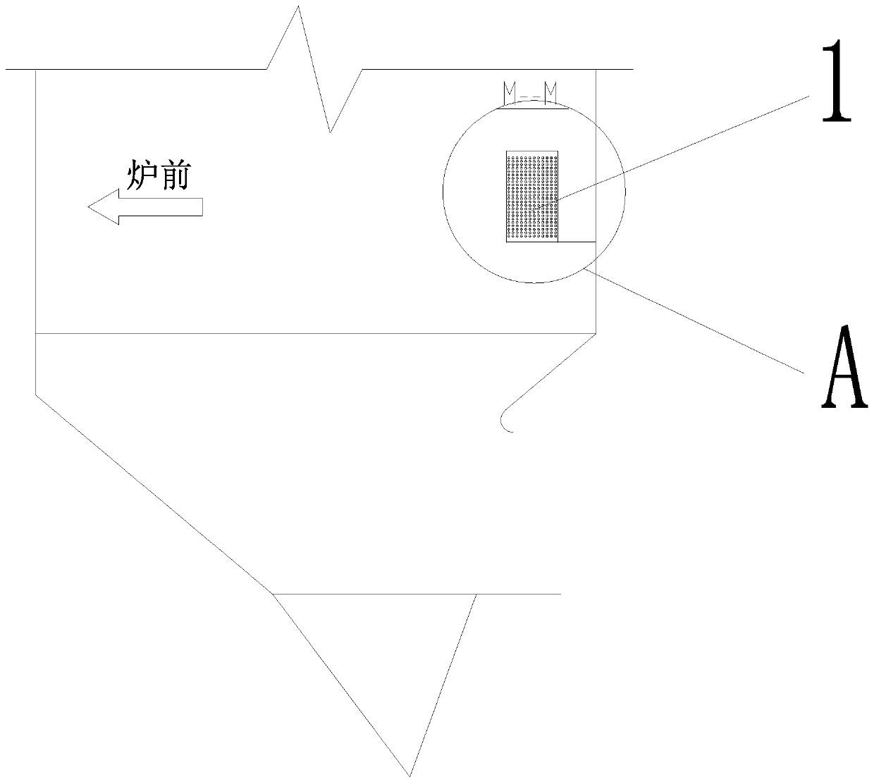 Heating device for denitration dilution air system