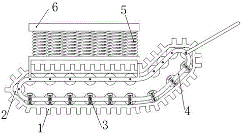 Three-level integration auxiliary damping mechanism