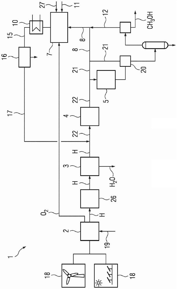 Apparatus and method for utilizing exhaust gas from an electric