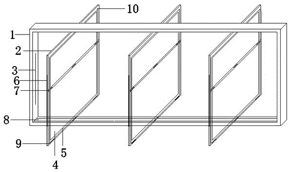 Intelligent movable multidirectional rotary window