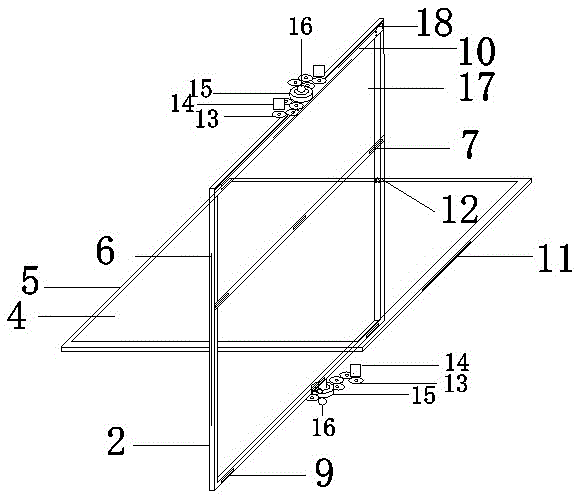 Intelligent movable multidirectional rotary window