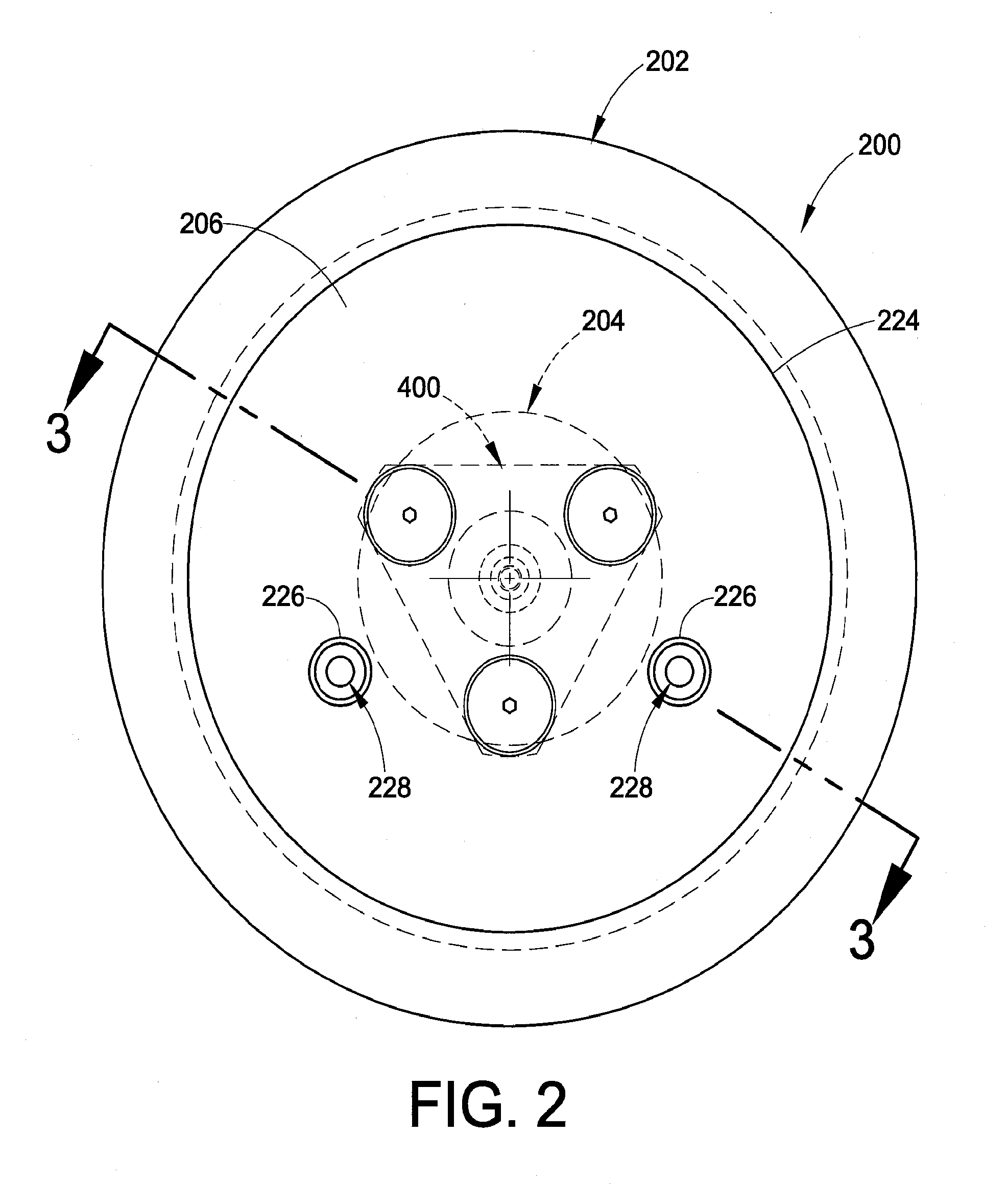 Axial clutch assembly as well as gas spring and gas damper assembly and method including same