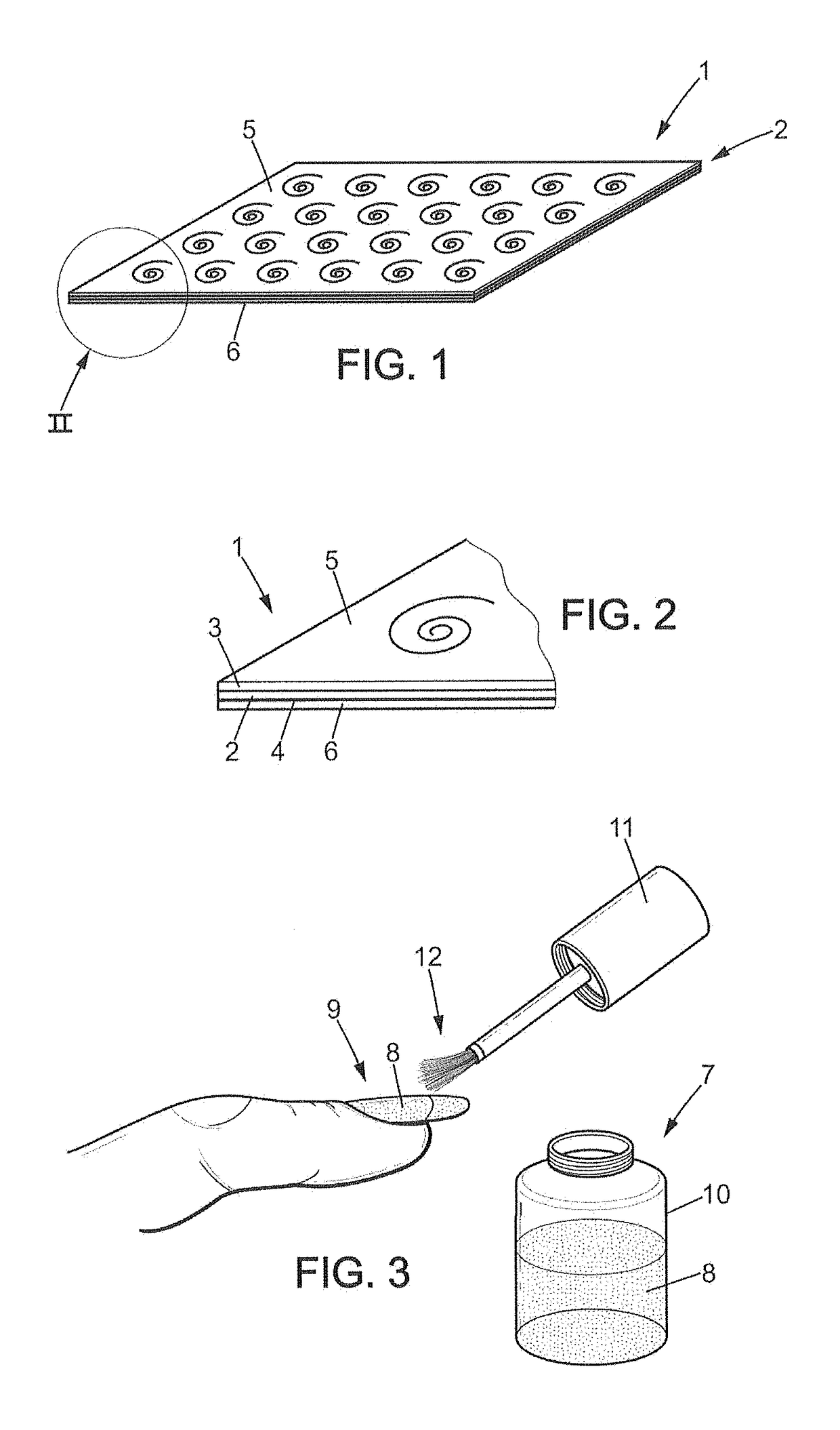 Article For Decorating A Person's Skin Or Nail And Method Using Such An Article