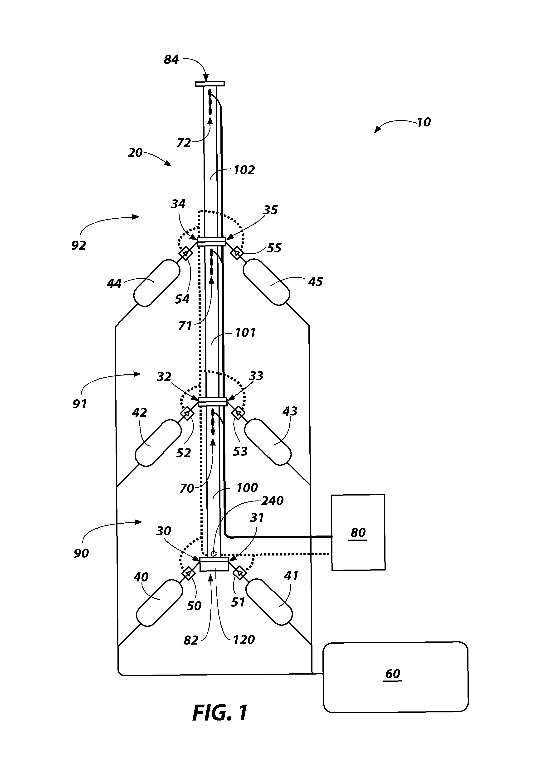 Sequential injection gas guns for accelerating projectiles