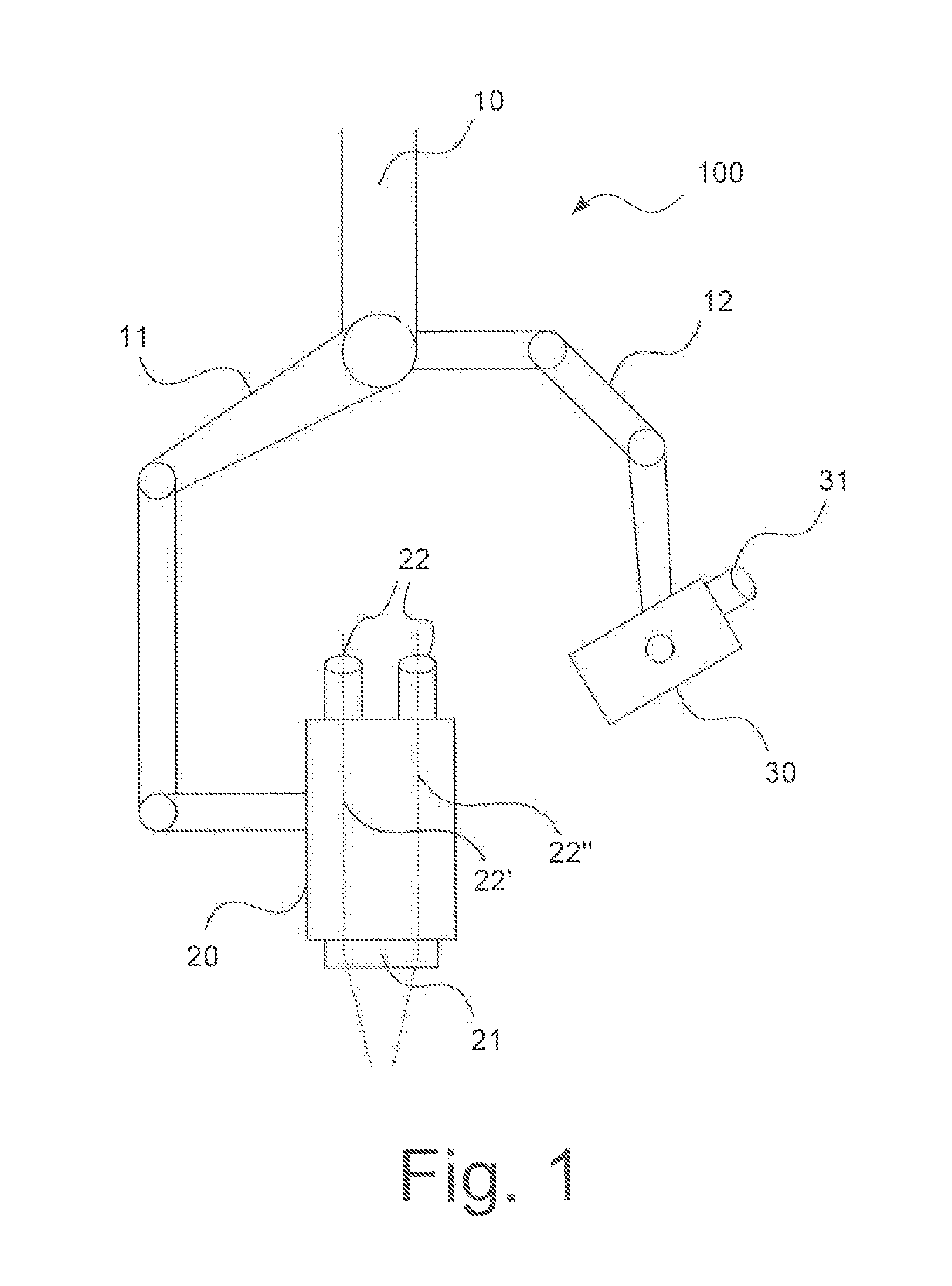 Microscope system having a dynamic holographic image reproduction unit