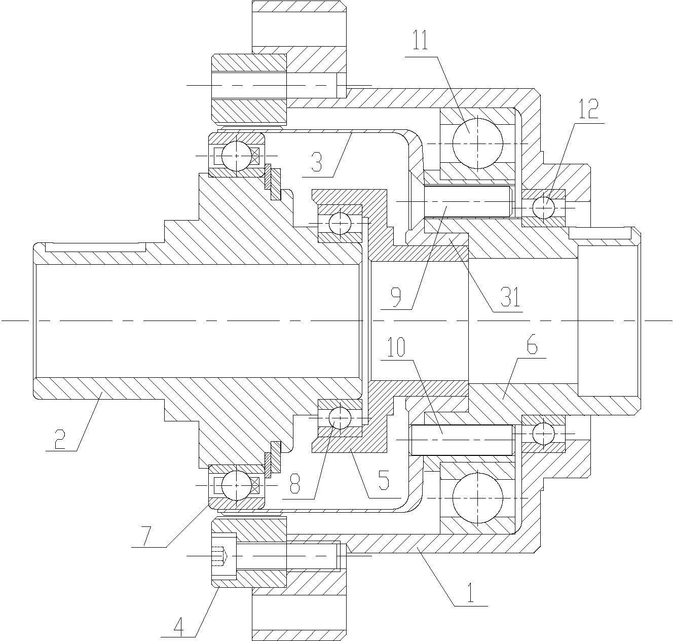 Harmonic reducer of electric bicycle driver