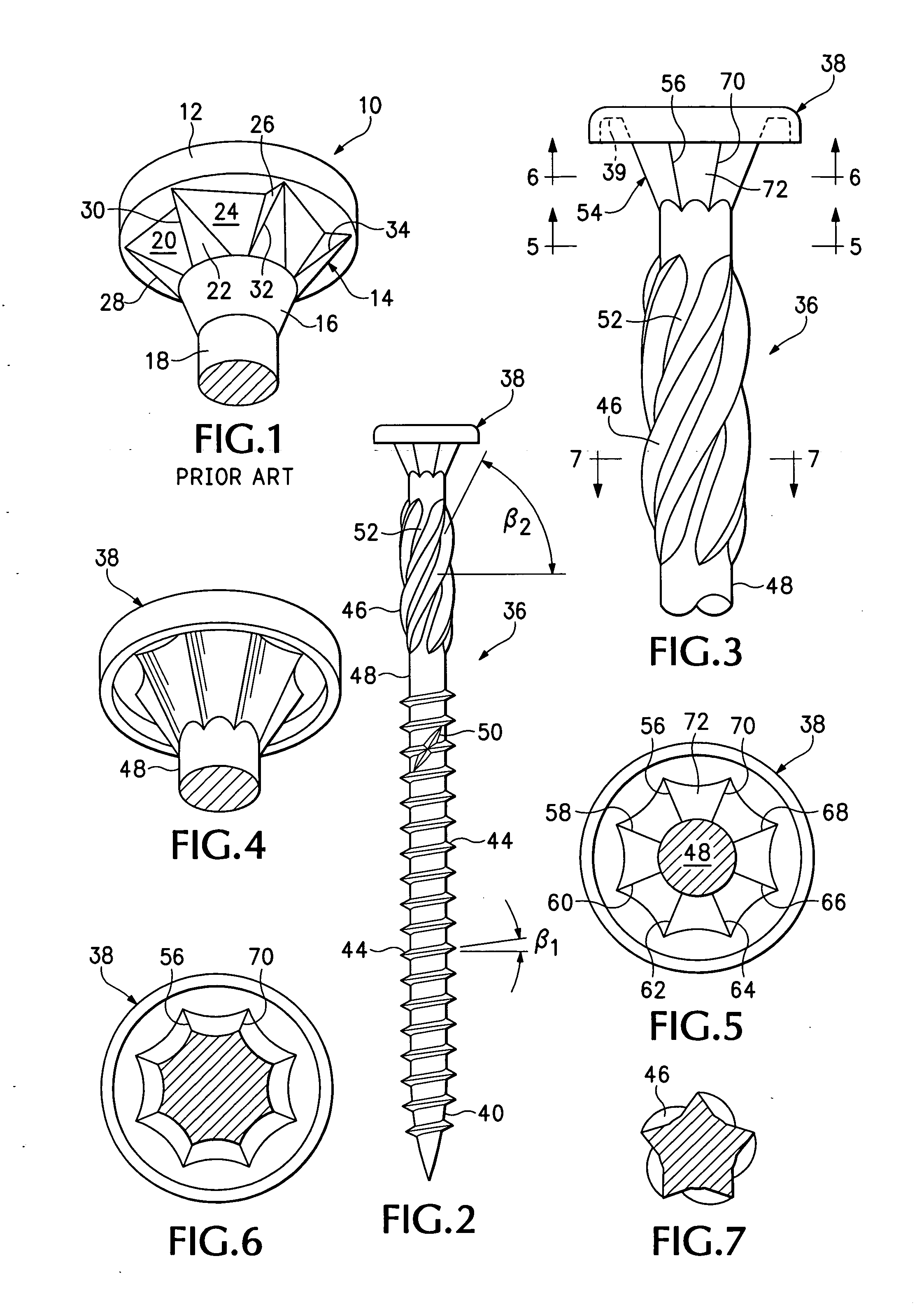 Screw for composite building materials