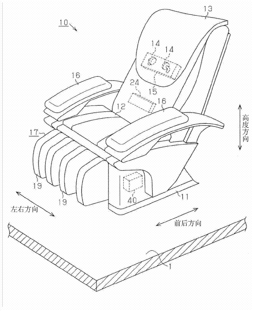 Swing device