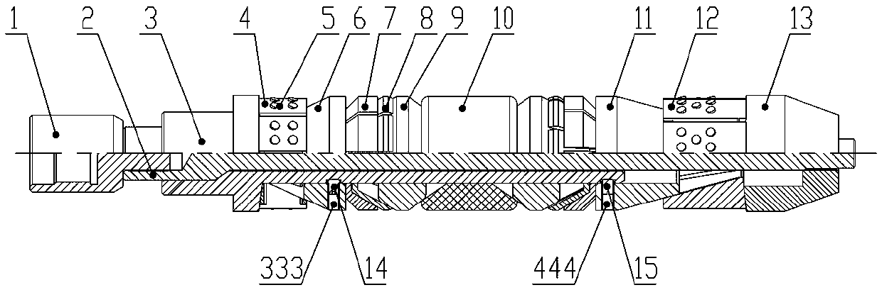 External expansion type soluble bridge plug