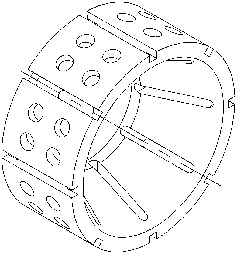 External expansion type soluble bridge plug