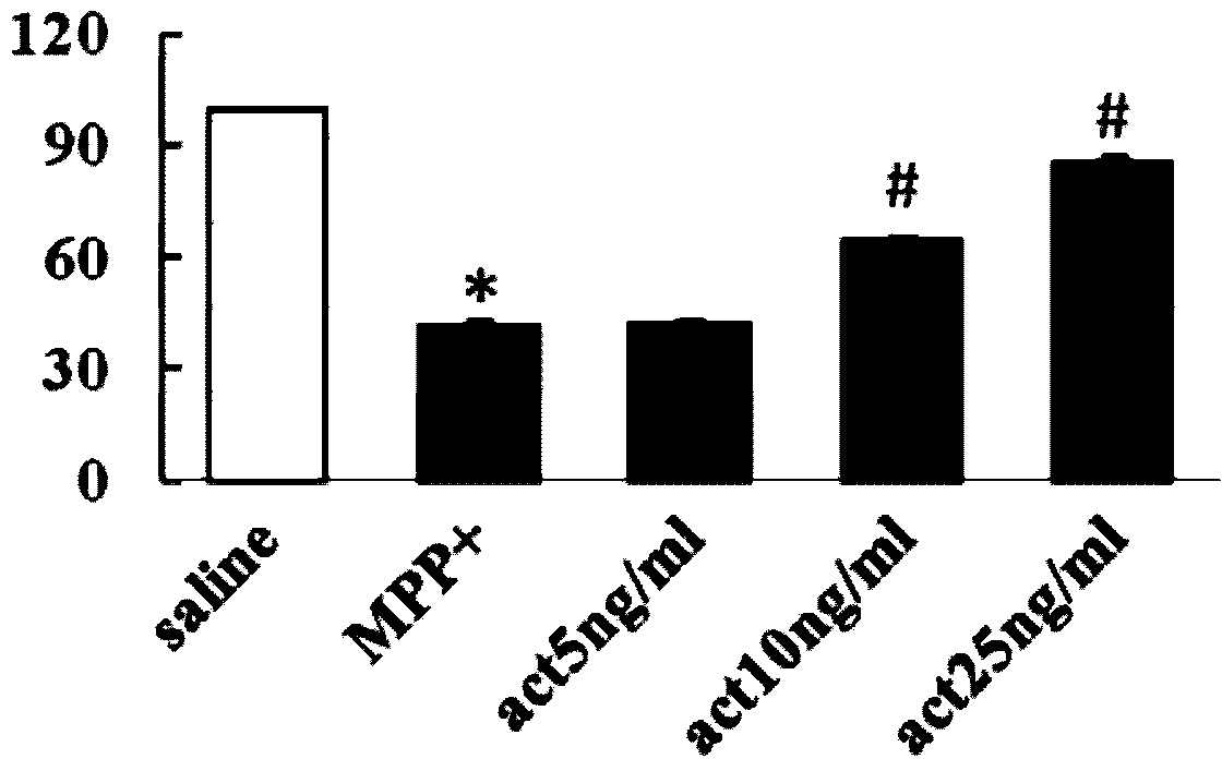 Application of Activin B in preparation of medicine for treating neurodegeneration diseases