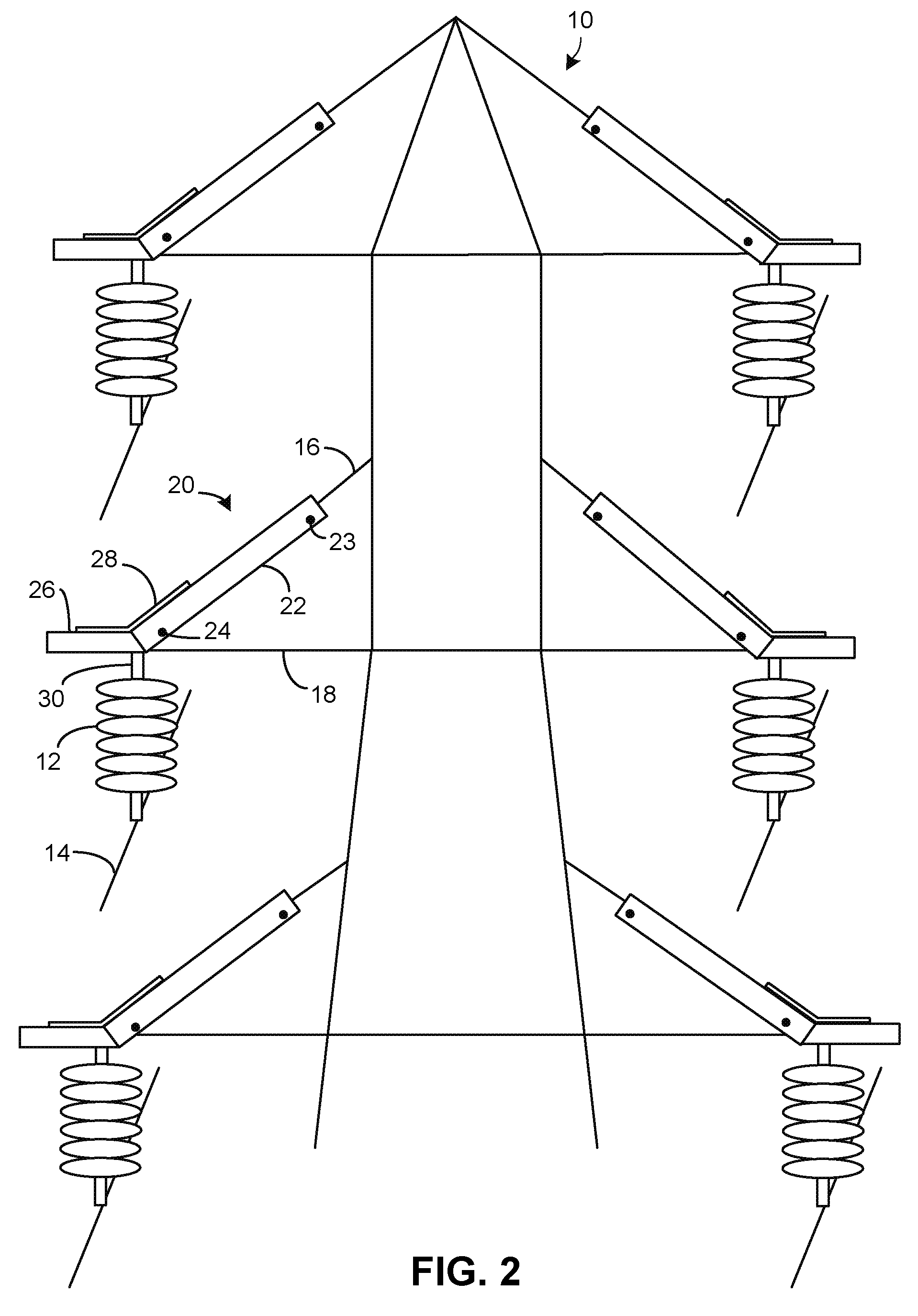 Wildlife flashover preventer for high voltage electrical transmission structures