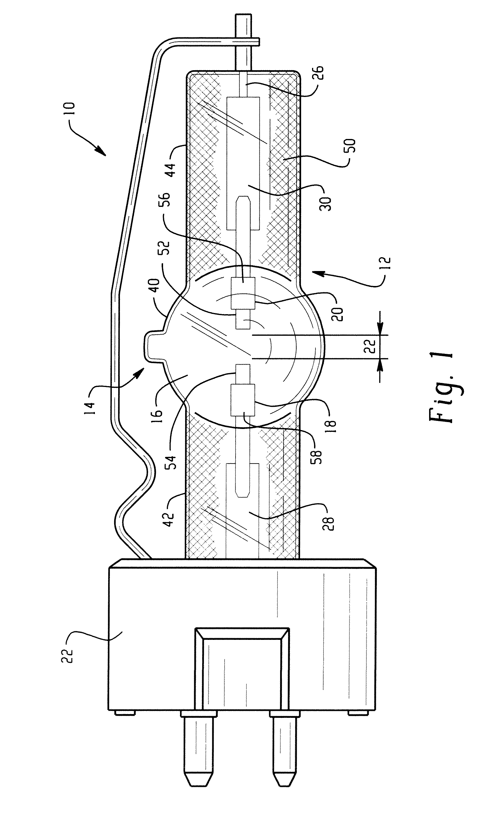 High intensity discharge lamp