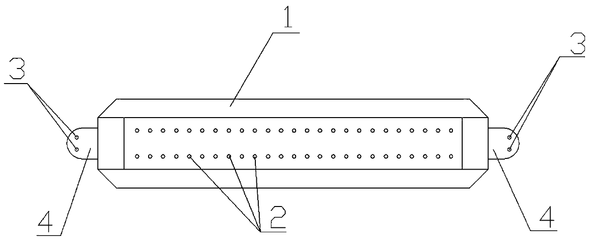 Plant buttress device for preventing floating ecological restoration plant from overgrowing and spreading