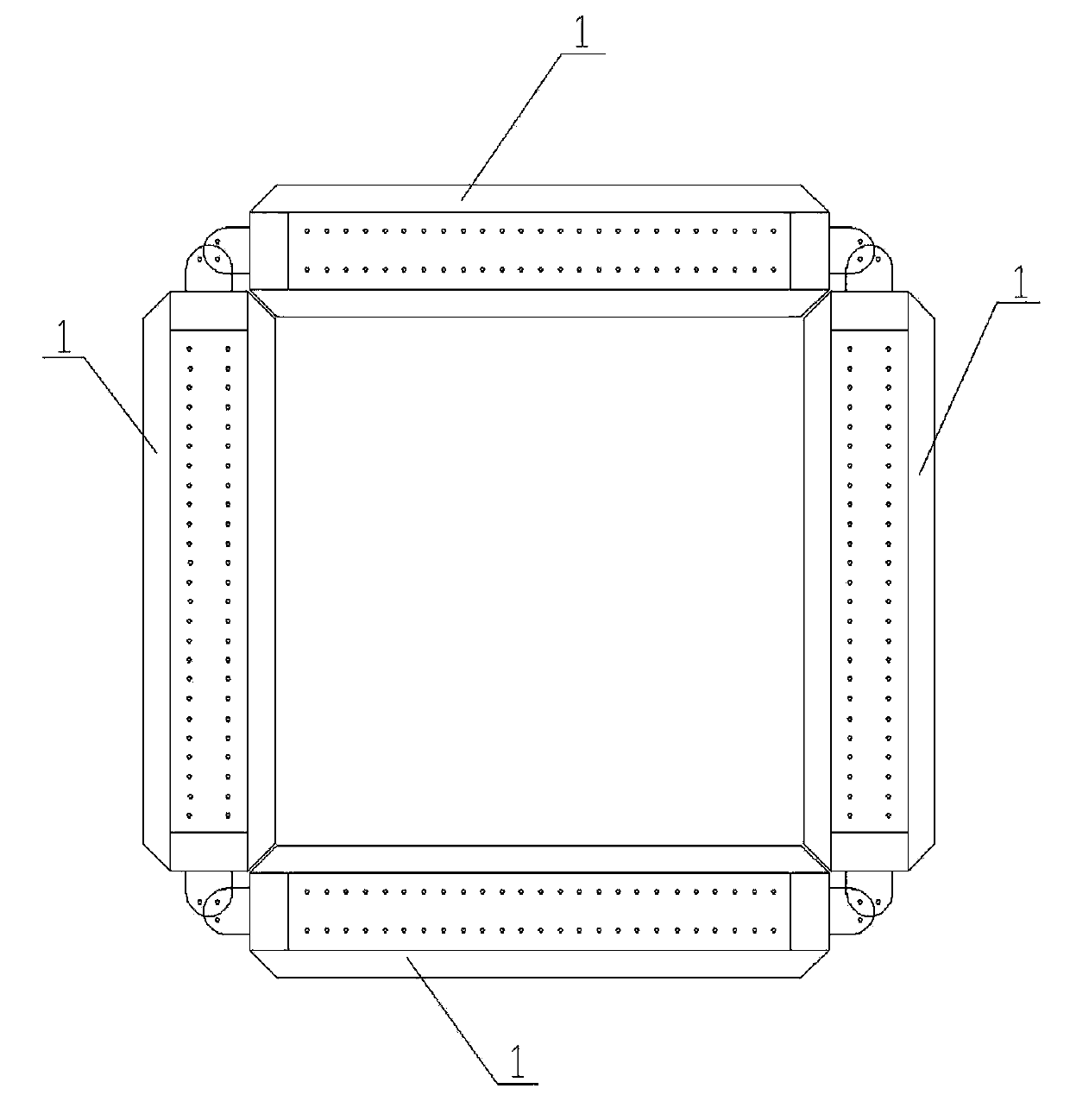 Plant buttress device for preventing floating ecological restoration plant from overgrowing and spreading